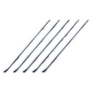 撬棍特种钢工业级钢钎撬棒工具扁加粗重型多功能撬杠六棱车用开门