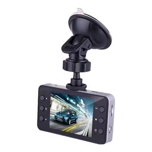 吸盘式720P行车记录仪单镜循环录影带LED补光可看回放安装简单