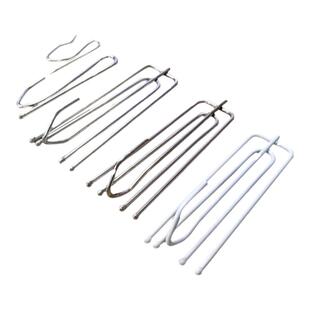 窗帘挂钩钩子配件布带钩塑料s勾免打孔窗帘钩扣环轨道固定器四爪