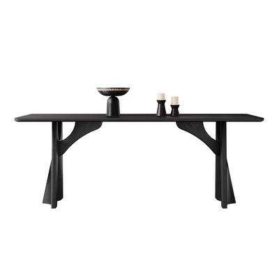 实木餐桌长方形2025新款