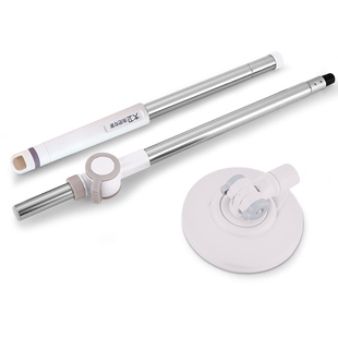 拓朴大卫旋转拖把杆V聚能杆配件伸缩杆把盘替换配件拓朴拖把正品