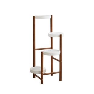 实木花架客厅落地式阳台多层花盆托架多肉置物架室内多层绿植架子