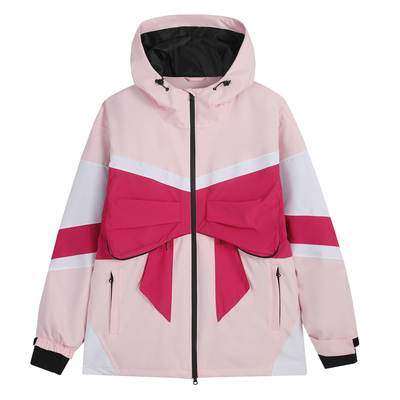 DOOREK学院款滑雪服套装蝴蝶结系带户外滑雪上衣透气保暖防水防风