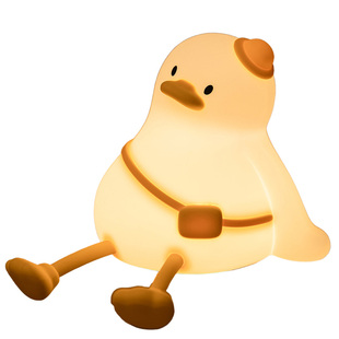 硅胶小夜灯宿舍卧室床头睡眠圣诞节拍拍灯可调节亮度儿童生日礼物