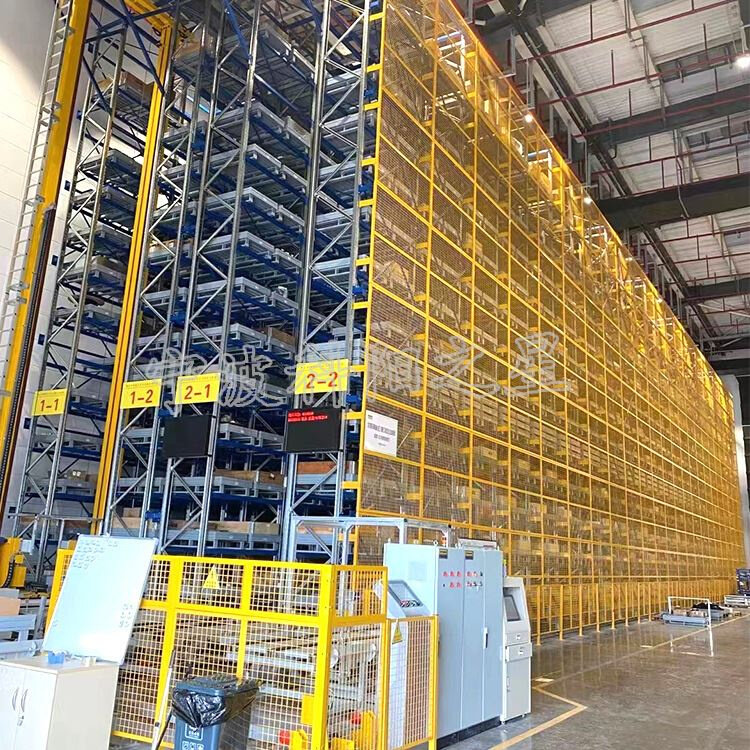 智能穿梭车货架立体仓库工业重型高位货架大型自动化存取仓储立库