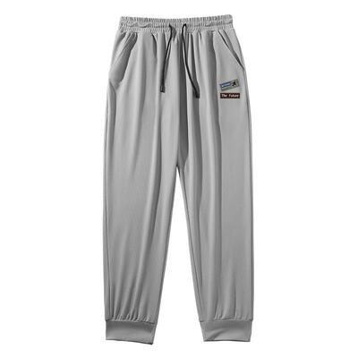 夏季薄款男裤子JSWJEANS灰色冰丝