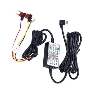行车记录仪降压线电源线24V12V转5V凌度360停车监控取电器保险盒