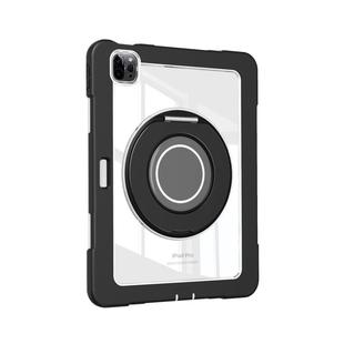 Roiskin适用苹果平板ipad11保护套带旋转支架Air7/6/5透明ipadpro11寸保护壳带笔槽4防弯摔无盖第8/9/10代a16