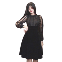 黑色2020新款宴会气质短款女晚礼服1
