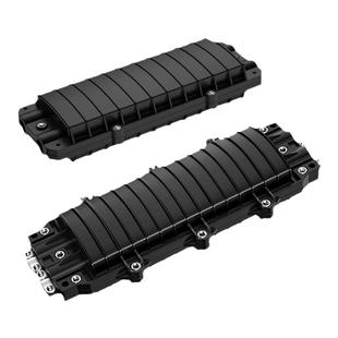 室外架空地埋光纤光缆2进2出熔接包光缆接续盒12芯小D型 24芯大D型光缆接续包 光纤接头盒防水