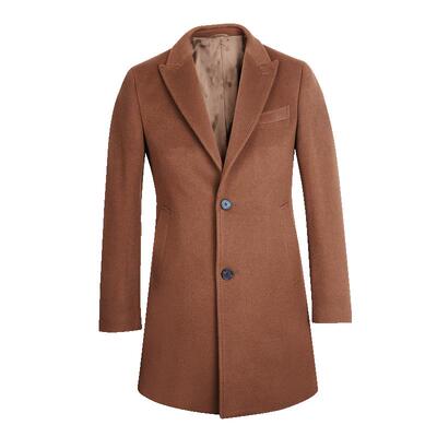 保暖中长款大衣JODOLL100%绵羊毛