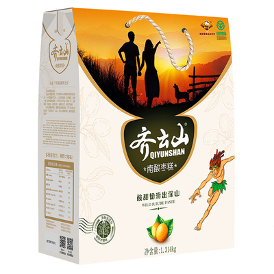 齐云山南酸枣糕1314g礼盒枣糕