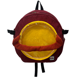 日系透明吧唧痛包双肩包二次元初中生书包女大学生ins小众小背包