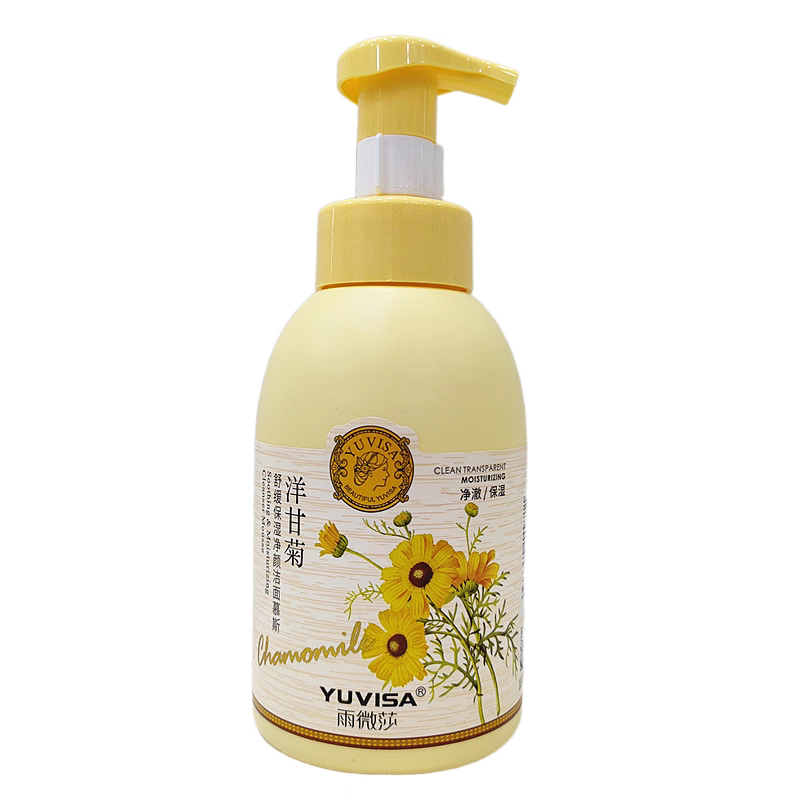 雨微莎洋甘菊洁面慕斯高泡沫洁面