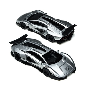 TM×PSC车舍 1:64 康塔什系列 兰博基尼万宝路展会合金车模摆件