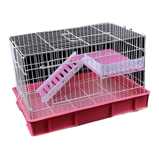 兔笼子豚鼠笼防喷尿荷兰猪笼子用品兔子笼子宠物养殖特大号饲养笼