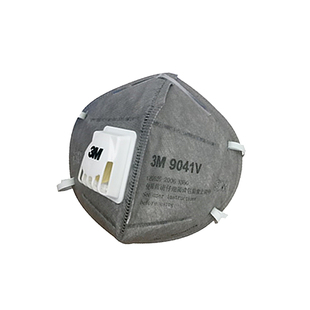3M活性炭口罩装修防沙尘雾霾面罩防粉尘防有机蒸气异味带阀9541V
