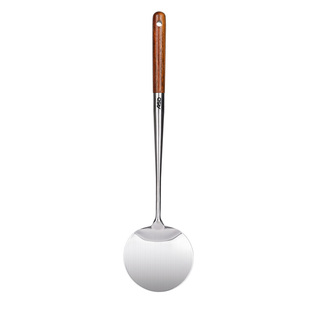 爱仕达锅铲316L不锈钢创意厨具家用加长柄炒菜铲子汤勺二合一炒勺