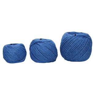 3MM彩色麻绳幼儿园手工编织编制diy花瓶网格捆绑装饰麻线复古绳子