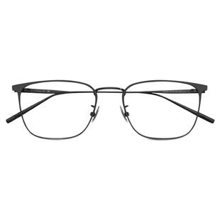 蔡司镜片钛架方眼镜框近视眼镜防蓝光镜架可配有度数镜片30020