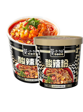 莫小仙酸辣粉136g*6桶装