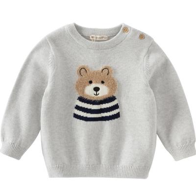 戴维贝拉儿童纯棉毛衣