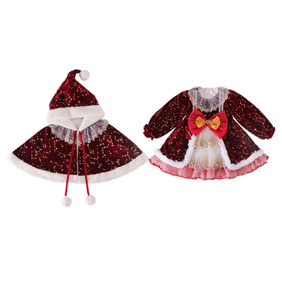 女童洛丽塔公主裙新年冬装