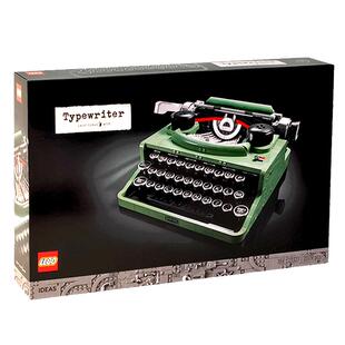 乐高积木21327打字机成人积木玩具拼装复古打印机益智系列丹麦