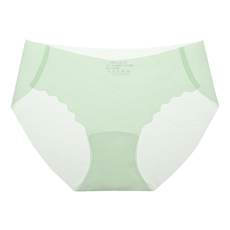 冰絲無痕內(nèi)褲女夏季超薄款抗菌襠女生女士性感面膜三角褲2025新款