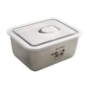 沃德百惠火锅备菜盒304不锈钢保鲜盒带盖家用密封分装收纳便当盒