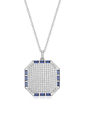 英伦王朝纯银繁星锁骨链项链