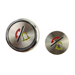 奥的斯A3N47325按钮快速A4N245570/41235/33067警铃电话一体按键