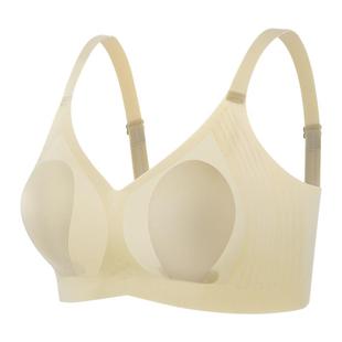 彗星天使兔耳杯内衣女夏季薄款透气无痕性感无钢圈聚拢收副乳文胸