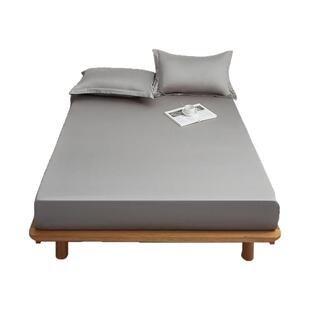 新款床笠-正宗13372喷气织造全棉斜纹40支床笠纯色保护罩