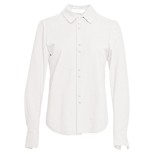 谷邦绵羊毛纯色衬衫女2025冬季新款宽松显瘦百搭气质休闲衬衣上衣