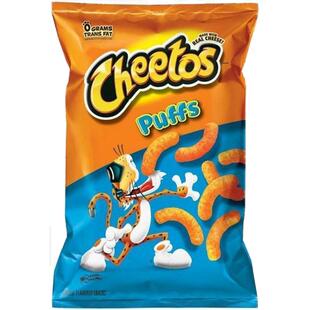 Cheetos Puffs Cheese Snacks进口火辣奇多芝士味 玉米泡芙大直条
