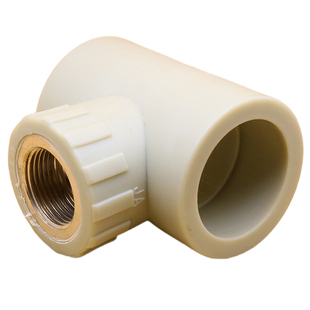 PPR内丝三通20 25 32 40 50 63水管热熔配件内螺纹牙4分 6分 1寸