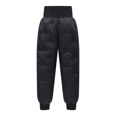 冬季新款轻薄保暖内胆儿童羽绒裤