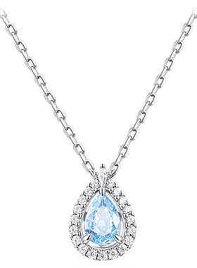 Fanci范琦蓝眼泪项链女款小众轻奢高级感锁骨链生日送女友礼物