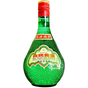正宗天津特产金星牌玫瑰露酒54度高度纯粮食白酒中国香港地区有售