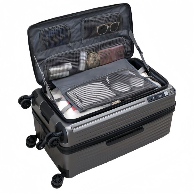 旅大侠侧开口大容量行李箱女2026新款扩容拉杆箱32寸密码旅行箱男