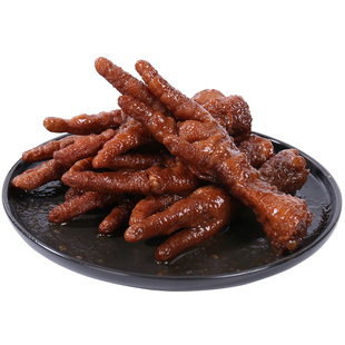 老汤凤爪虎皮鸡爪瓦罐凤爪卤味鸡爪香卤鸡爪子香辣鸡爪