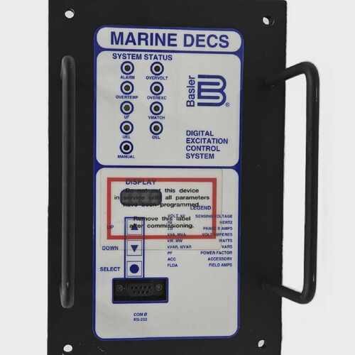 Basler DECS125-15 Digital Excitation Control System Marine M