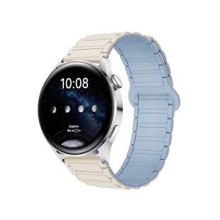 张婧仪同款适用华为gt5表带磁吸硅胶GT4GT6watch34profit3男女款