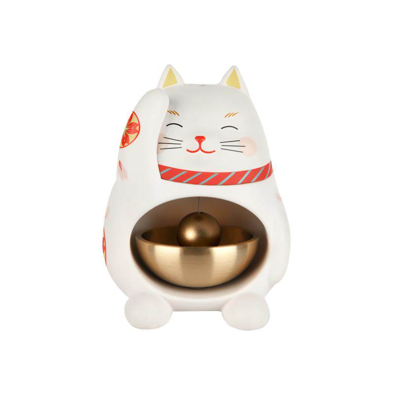 多巴胺招财猫铃铛日式门铃冰箱贴