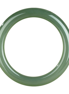 和田玉手镯女款玉镯子