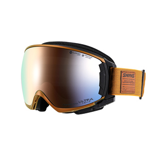 SWANS偏光滑雪镜球面超高清单双版男女雪镜新ROV3623