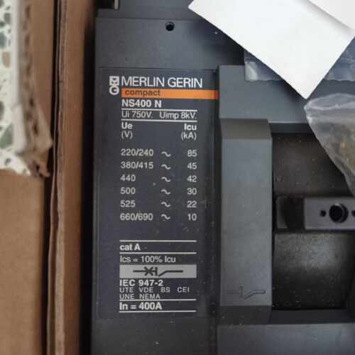 议价原装梅兰日兰Merlin Geri塑壳断路器 NS400N 3P 250A 320A 40