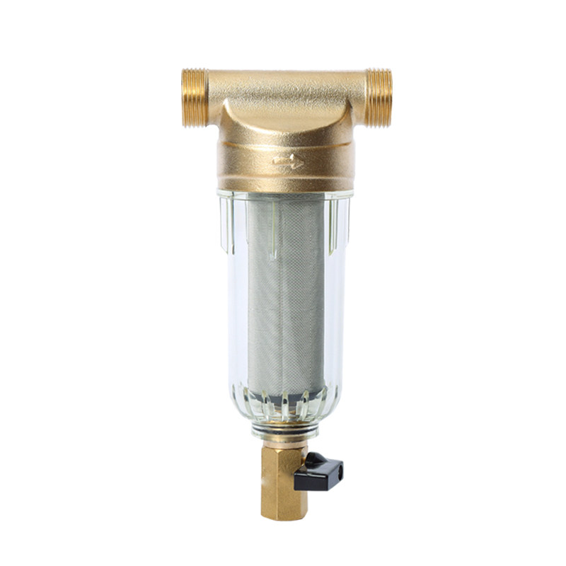 免换滤芯家用电热水器自来水全屋前置过滤器大流量净水器4分通用