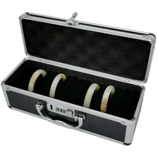 包邮手镯箱15位翡翠玉镯金银镯子带货便携家用手提拎手展示收纳盒